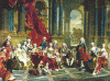 Pin, XVII, Loo, Louis Michael van, La familia de Felipe V, M. del Prado, Madrid, Espsa, 1743