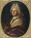Pin, XVIII, Rigaud, Hyacinthe, Retrato de Hombre,  M del Louvre, Paris