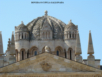 Arq, XII, Catedral de Zamora, Cpula gallonada