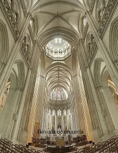 Arq, XIV, Bveda de crucera, Catedral de Coutances, Francia 