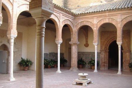 Arq, Arcos peraltados, Claustrillo de la Cartuja de Sevilla