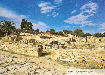 Arq, I,  Ruinas de Cartago 