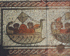 Art, Mosaico Romano, IV, Llegada de Eneas a Cartago, M. Somerset, RU