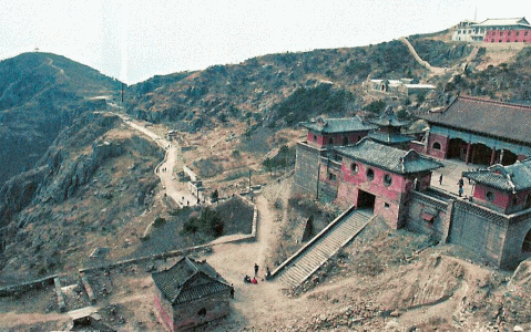 Arq, XXX aC., China, Santuario, Monte Tai, Shandong, lugar de peregrinacin desde ese siglo, Era Antigua, 3000 aC.