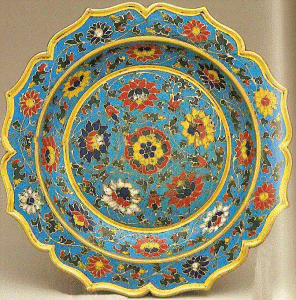 Cermica, XV, DIN Ming, Plato con Reborde Almenado, Metropolitan Museum, N. York