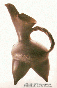 Cermica, XXVIII aC., DIN Longshan, Jarra, 2700-2500 aC.