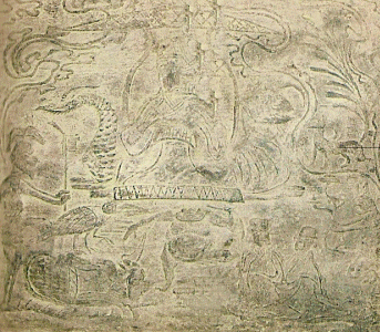 Esc, II aC., DIN Han Orientales, La Reina Madre de Occidente, Ladrillo, M. Provincial de Sichuan