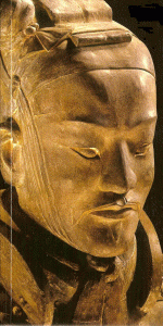 Esc, III aC., DIN Qin, Gerrero, Musoleo del Primer Emperado Qin Shi Huangdi
