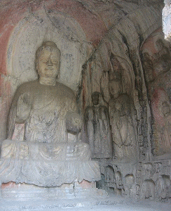 Esc, V, Esculturas Budistas, Cuevas de Longmen, Luoyang 