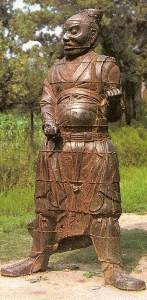 Esc, XI, DIN Song, Guardin del Depsito de los Viejos Espritus, Hierro, Templo de Zhongyue, Henn, 1064