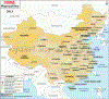 Esc, China, Mapa, 2013