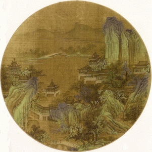 Pin, XIV-XV, DIN Ming, El lago occidental de Hagchou, M. of Art, Cleveland, USA