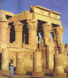 Arq, Egipto, I aC., Templo de Kom Ombo, dedicado a Sobek y Horus el sanador, Ptolomeo XII, 80-51