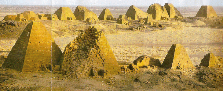 Arq, Egipto, VIII-VII, DIN XXV, Pirmides de Meroe, Nubia,-Kush, Sudn, 747-657
