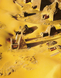 Arq, Egipto, VIII-VII, DIN XXV, Pirmides de Meroe, detalle, vista area, Nubia-Kush, Sudn