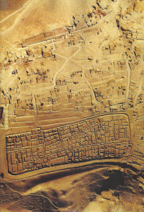 Arq, Egipto, Deir el Medina, Casas de los trabajadores, Valle de los Reyes