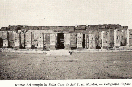 Arq, Egipto, XIII, DIN XIX, Templo de Amn, Seti I, Abydos, 1294-1279