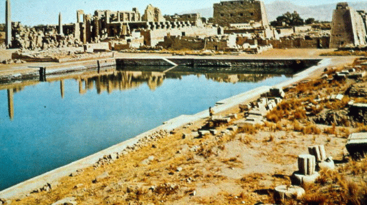 Arq, Egipto, Templo de Amn, Karnak, Ramss III, 1184-1153