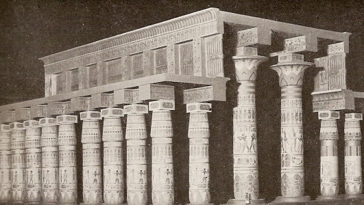 Art Arq, XIII, DIN XIX, Templo de Amn, Ramss II,  Karnak, Tebas, 1279-1213