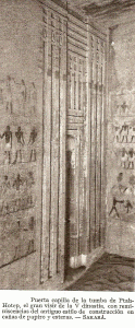 Arq, Egipto, XXV-XXIV, Mastaba de Ptah Hotep, Saqqara