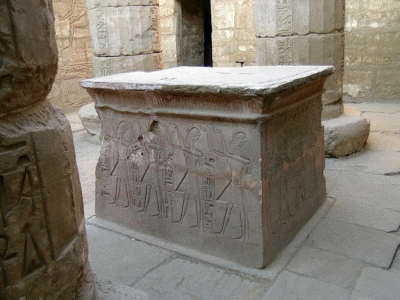 Arq, Arq, X, DIN XX, Templo de Khonsu o Jonsu, interior, Sala de la barca, en el Templo de Amn, Karnak, Tebas, C. 1000 aC.