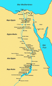 Mapa, Egipto Antiguo