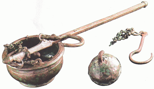 Orfebrera-forja, IV-I aC., Balanza, Alejandra