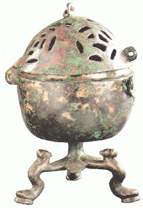 Orfebrera-Forja, IV-I aC., Incensario, Alejandra