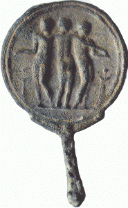 Orfebrera,I aC.-IV dC., Espejo, Perodo romano, Alejandra