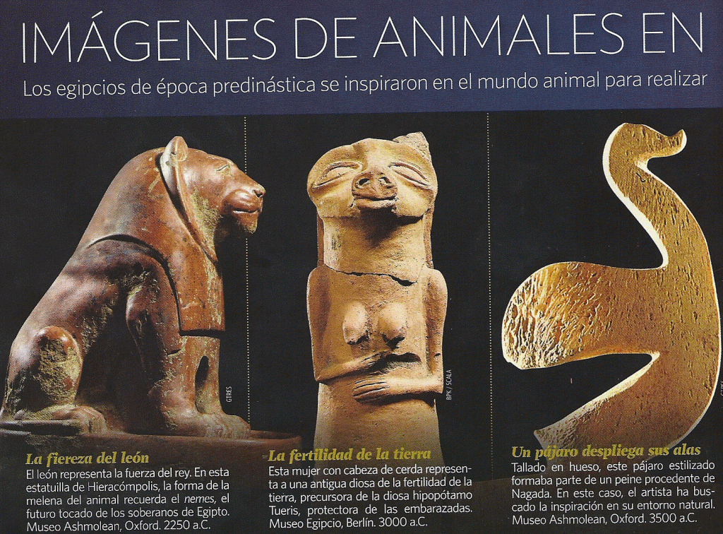 Art, Esc, Egipto, Predinstico, Animales Divinizados