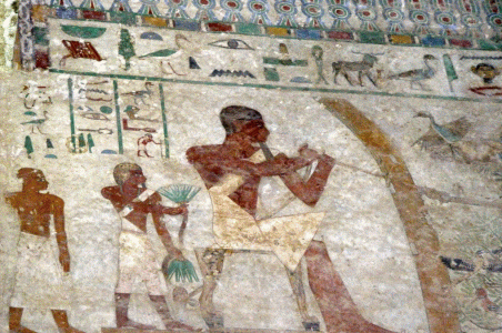 Pin, DIN XII, Hipogeo de Amenemhet I, Beni Hassan, 1991-1962 