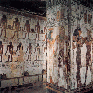 Pin, DIN XIX, Cmara funeraria, Tumba Seti I, Abydos, 1294-1279