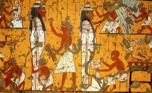 Pin, DIN XIX, Carpinteros haciendo ataudes, poca de Ramss II, 1279-1213