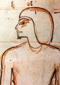 Pin, DIN XVIII, Cabeza y busto de hombre, 1350-1344