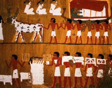 Pin, DIN XII, Procesin funeraria, Tumba de Amenemhet I, 1991-1962