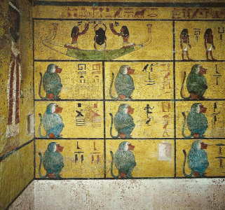 Pin, XIV, DIN XVIII, Viaje del sol, Tutankhamn, 1434-1325