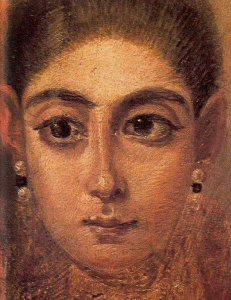Pin, S.  I aC.-V dC., Retrato de mujer, M. del Louvre, Pars