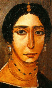 Pin, S. III dC., Retrato de jven siria, El Fayum