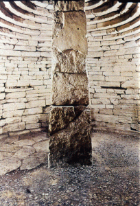 Arq, VI aC., Tumba de Casal, Martimo, interior, Bveda falsa
