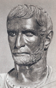 Esc, III aC., Estatua de Brutus, bronce