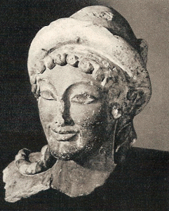 Esc,  V aC., Apolo o Hermes de Veies, M. Villa Julia, Roma, principios de siglo