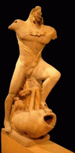 Esc, V aC., Hrcules y la cierva, 500 aC.
