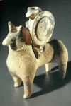 Cermica, VI aC., Etruscos, Balsamario, M. Arqueolgico Nacional Cerite, Cerveteri, Italia, 570-550 aC.