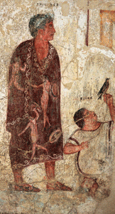 Pin, IV aC., Stiros. freco, Tumba Franois, Necrpolis de Vulci, , Viturbo, Italia