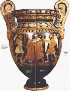 Pin, IV aC., Crtera de volutas, Biblioteca Nacional, Gabinete de Medallas, Pars