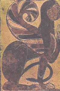 Pin, VII-VI aC., Esfinge orientalizante, Placa de Bocanera, Necrpolis de Benditaccia, Caere, Cerveteri, Lacio 