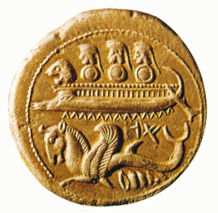 Numismtica, Fenicios, moneda