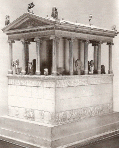 Arq, V aC., Monumento a las Nereidas, Xanthos, 410-400 aC.