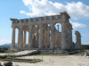 Arq, V aC., Templo de Afaia, Fachada Prinicipal, Egina, 480 aC.