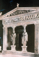 Arq, VI aC., Templo, Tesoro de Sifnos, In Antis, Caritides, Delfos 